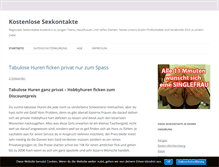 Tablet Screenshot of gratis-kontakte.eu